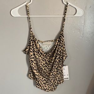 Urban Outfitters Leopard Tank Top